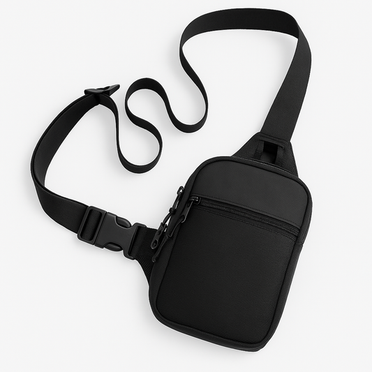 Kompakt rejsetaske med crossbody-rem