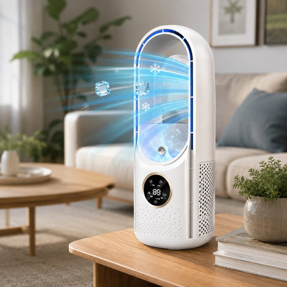 Bærbar klimaanlæg med kølefunktion – energieffektiv mini-model
