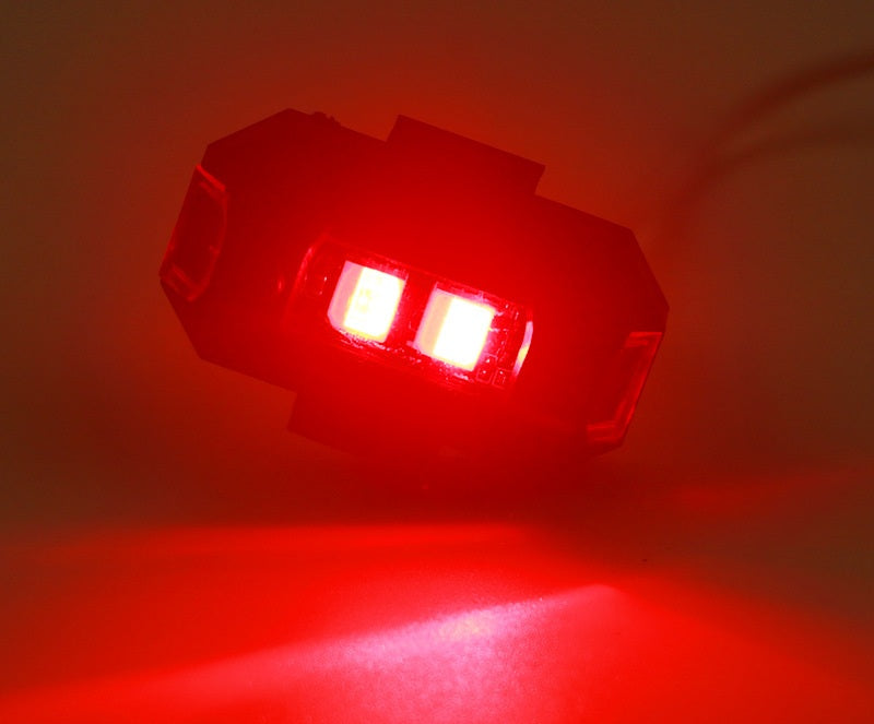 LED-advarselslampe mod kollision