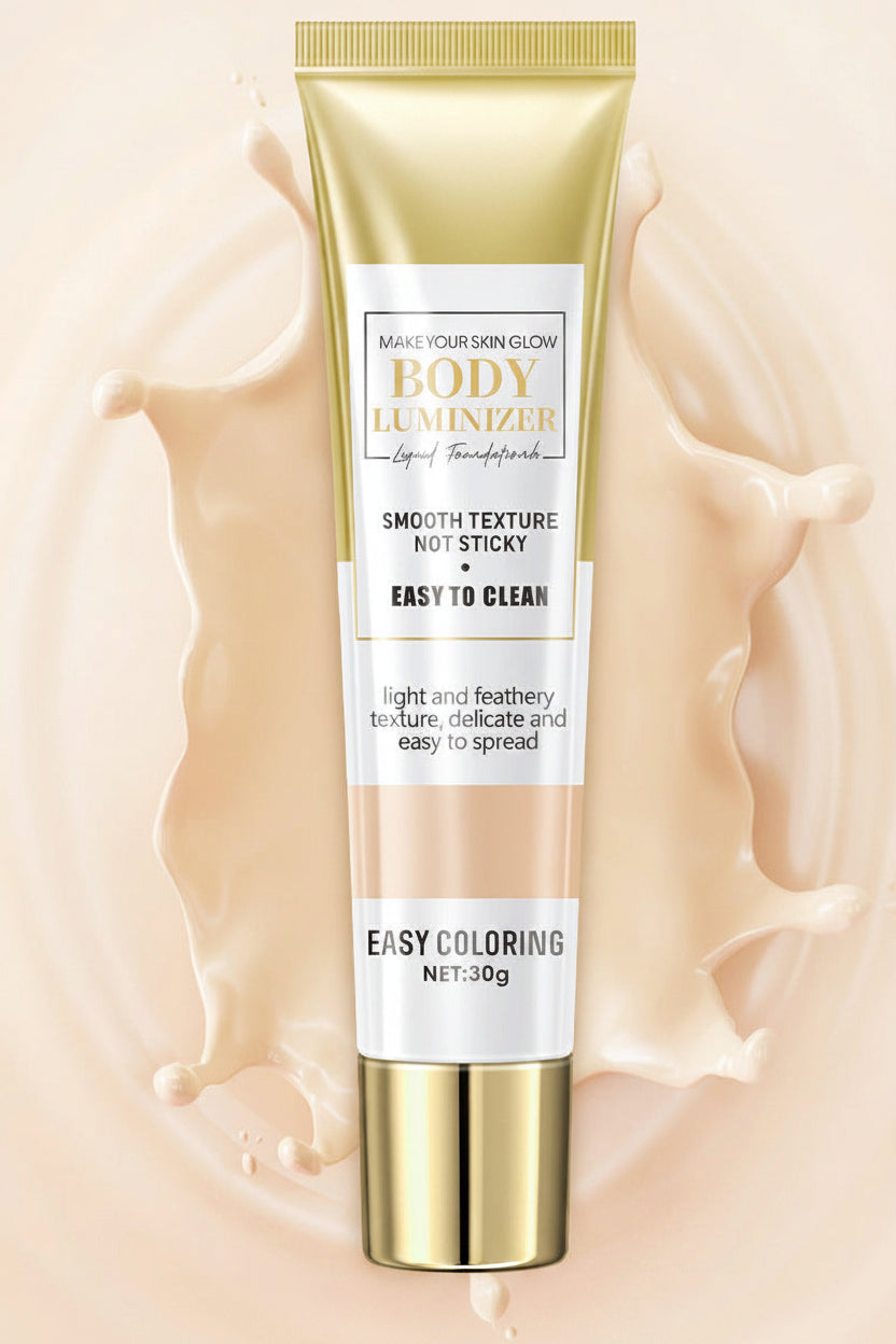 Flydende foundation og highlighter – dækkende BB-creme til en jævn finish