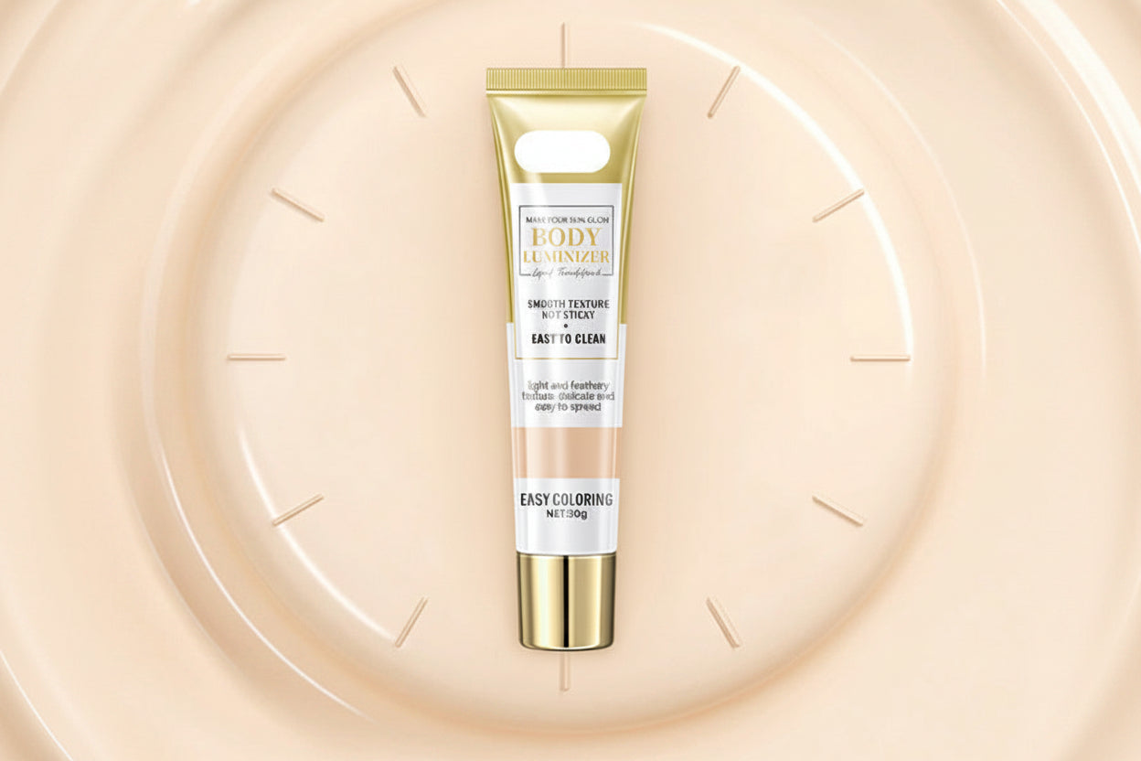 Flydende foundation og highlighter – dækkende BB-creme til en jævn finish