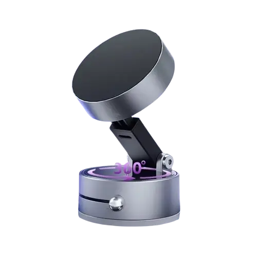 Elektrisk magnetisk vakuumtelefonholder – 360° bilmontering til iPhone og Android