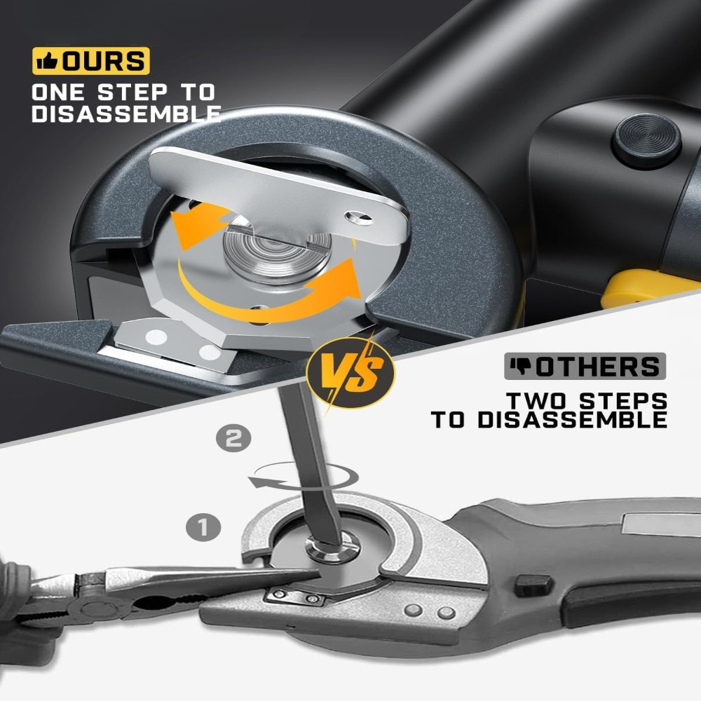 Elektrisk luftblæser Trådløst genopladeligt skæreværktøj