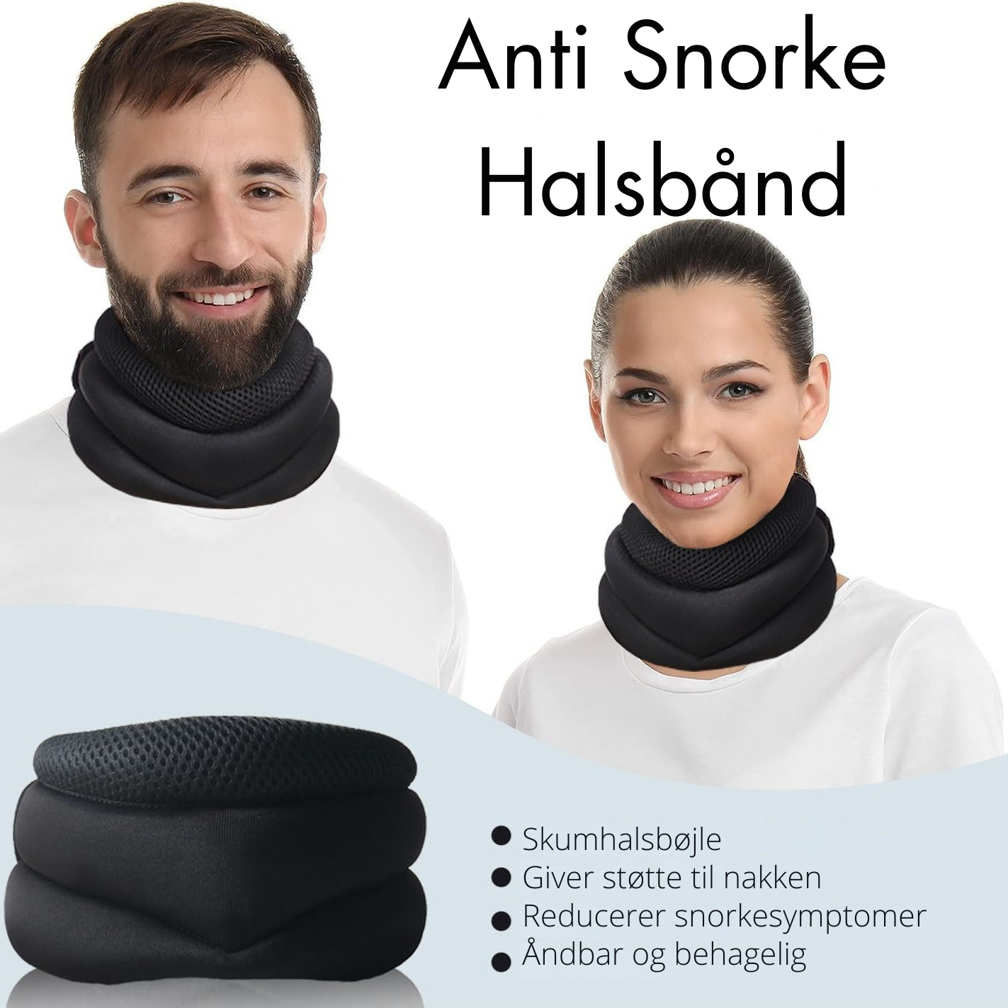 Anti-snorken halsbånd