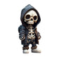 Halloween-figurer lavet af skeletter