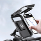 Vandtæt cykelholder til smartphone med touchvindue og 360° drejning