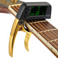 2-i-1 guitartuner og capo med LCD-display