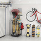 Heavy Duty Metal Garden Tool Rack Outdoor Storage Organizer