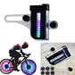 14 LED farverig motorcykel cykelhjul eger lys