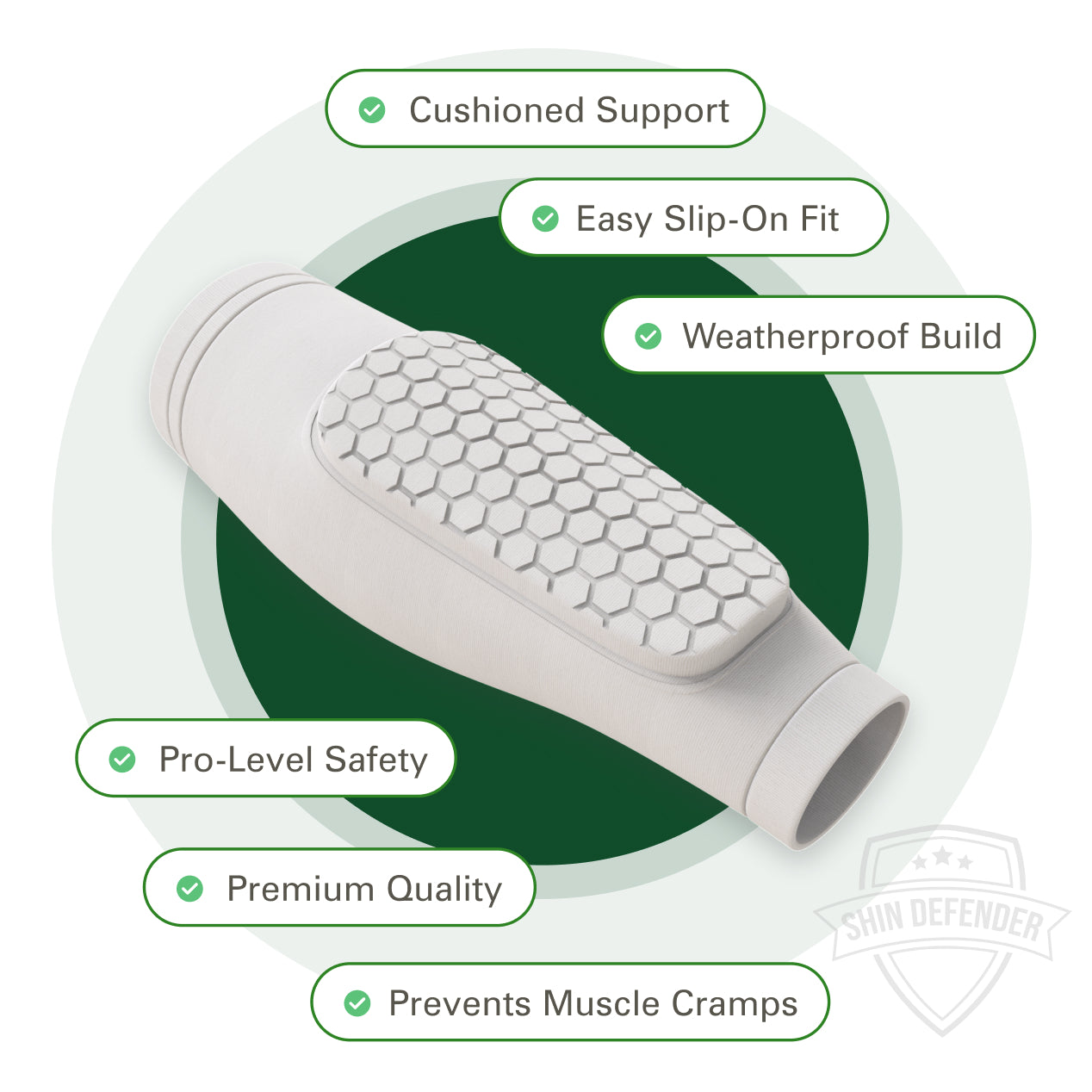 Honeycomb fodbold benskinner
