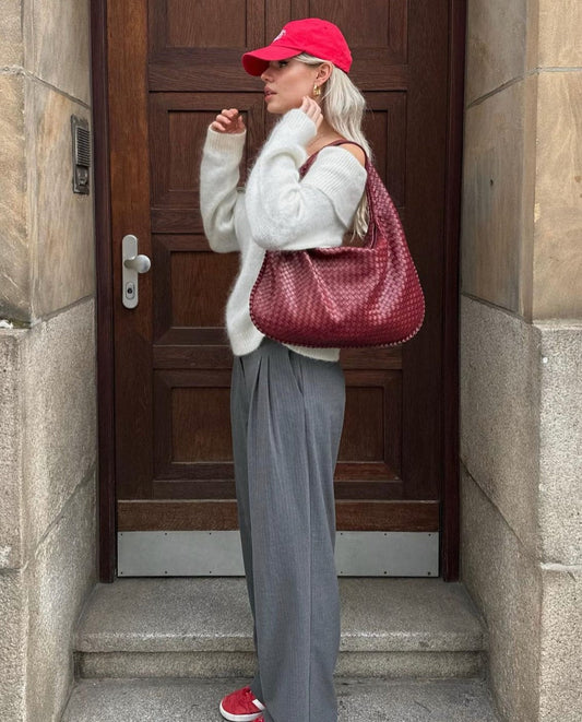 Fashion vævet taske