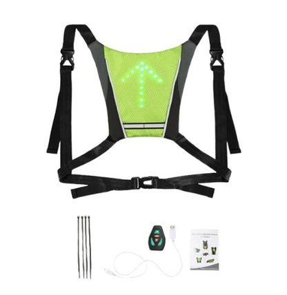 LED vest med signallys