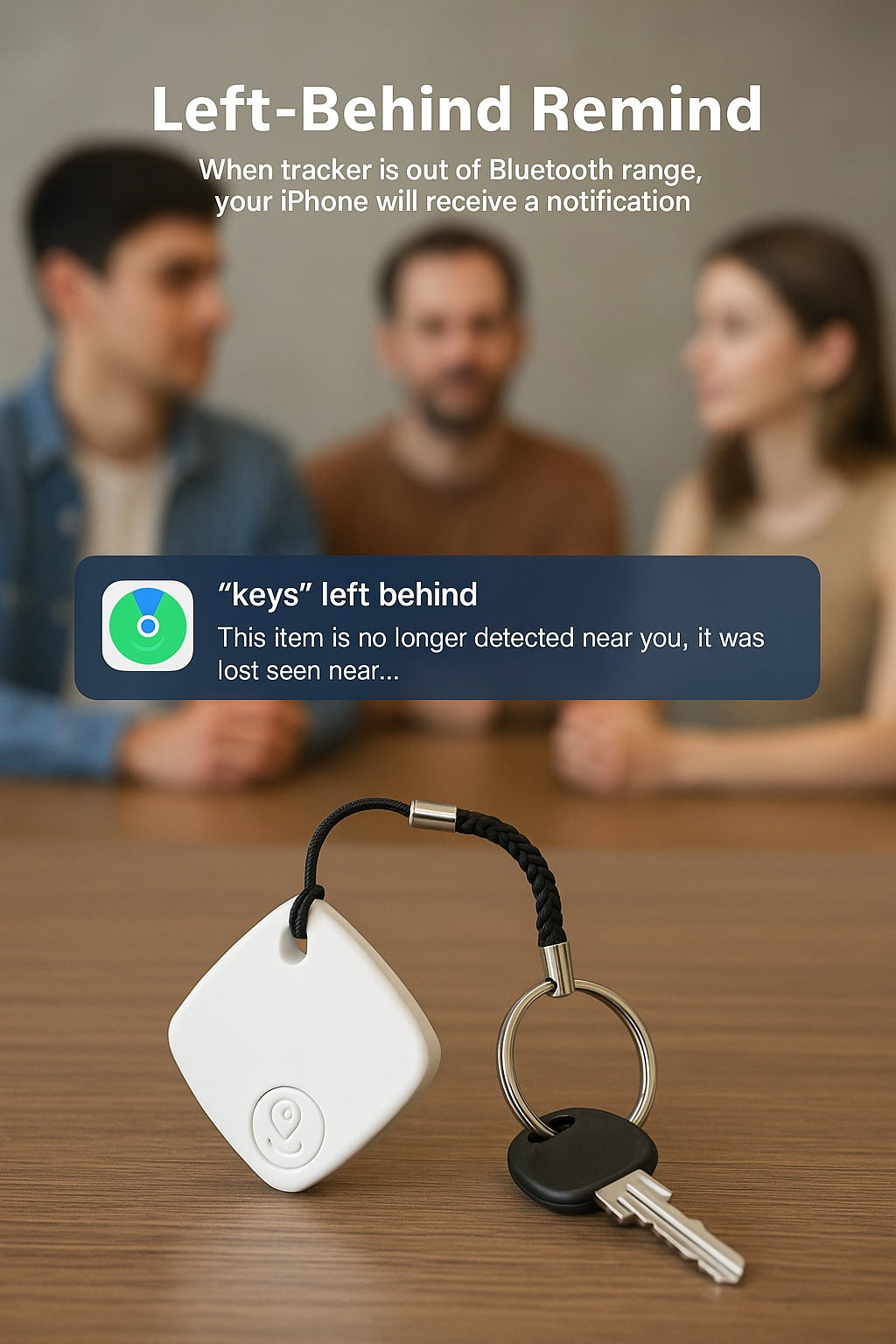 4-pak Oscanna Bluetooth-tracker