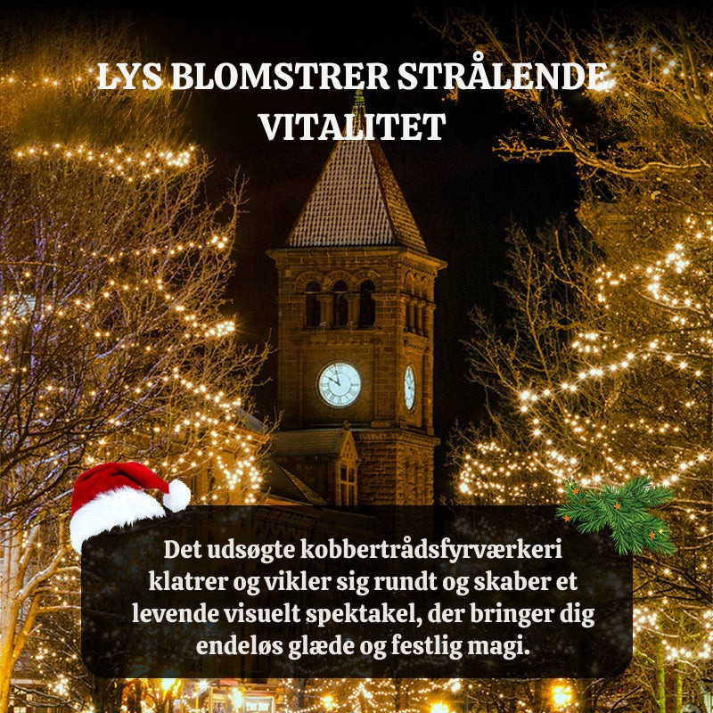 Funklende LED-lyskæder