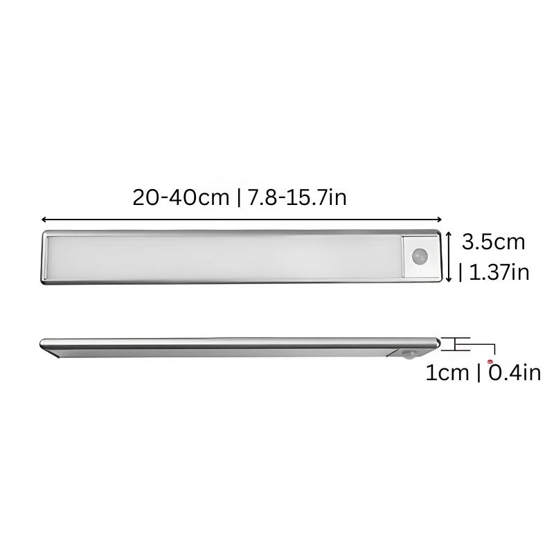 Alsidig magnetisk bevægelsessensorlampe
