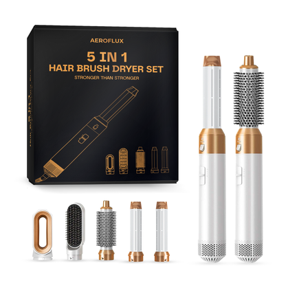 5-i-1 Hårstyler Pro V2 – 1 Års Garanti & Auto-Krøller