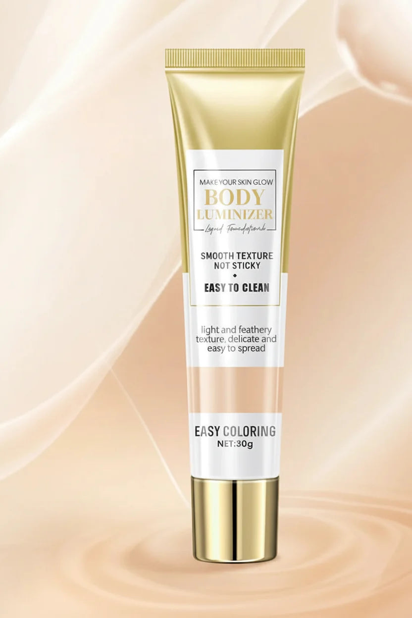 Flydende foundation og highlighter – dækkende BB-creme til en jævn finish
