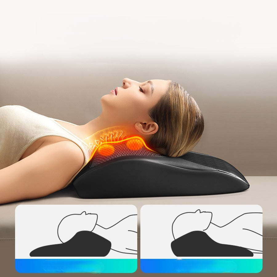 Opvarmet massagekudepude