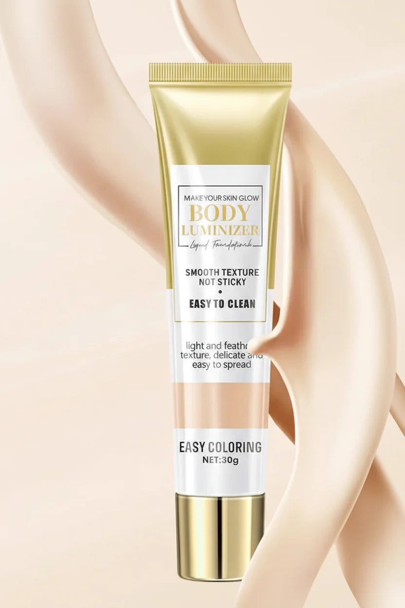 Flydende foundation og highlighter – dækkende BB-creme til en jævn finish