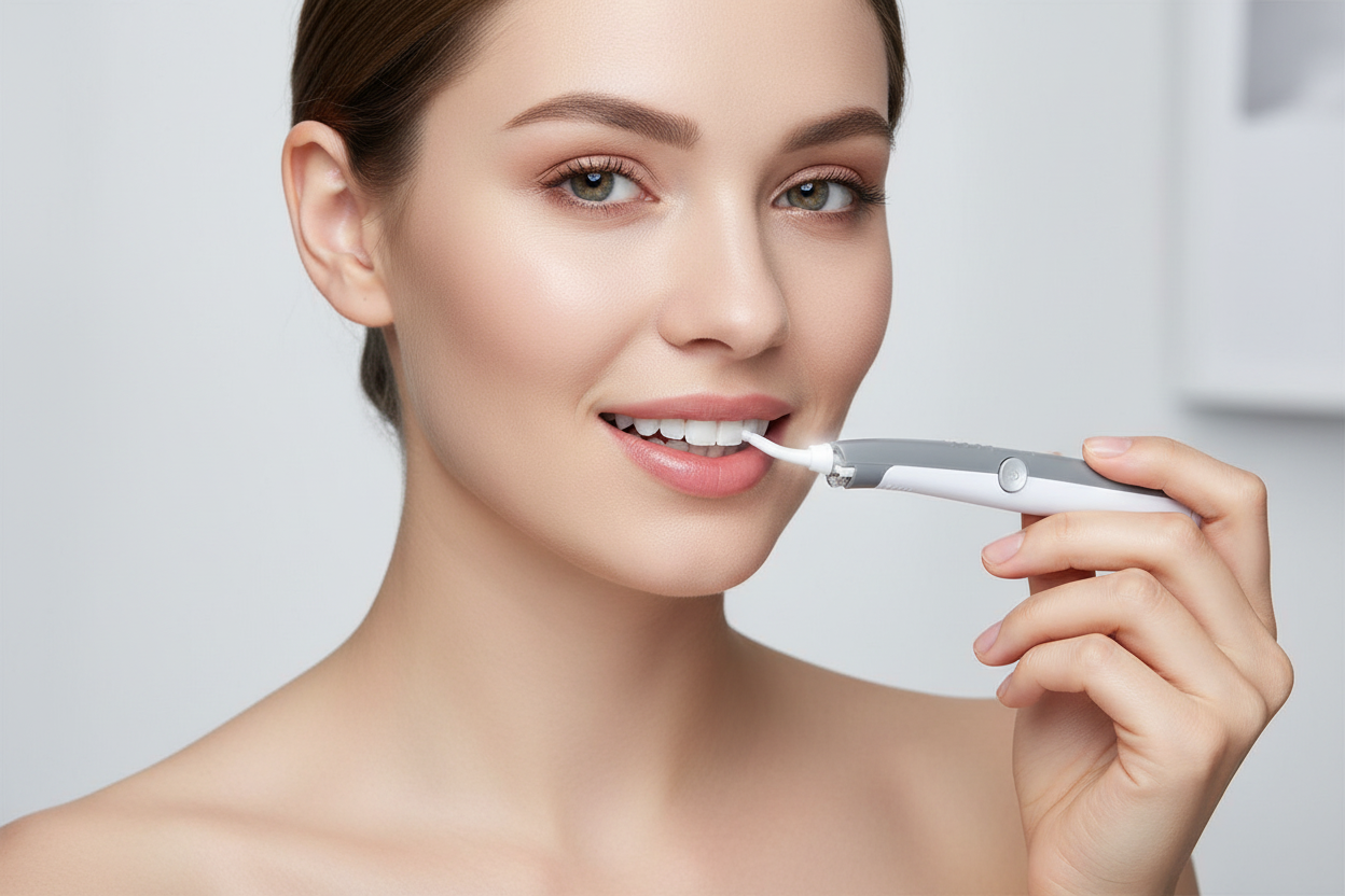 Ultralyds elektrisk tandrensemaskine