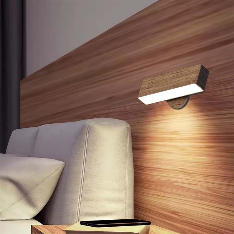 Genopladelig væglampe (GRATIS oplader og kabel!)