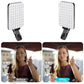Bærbart LED-clip-on-selfie-lys til telefoner og bærbare computere