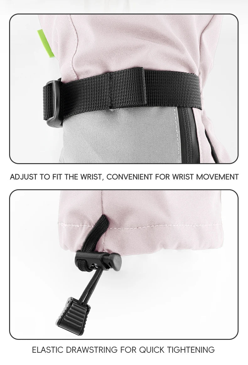 Touchscreen- og vandtætte skihandsker