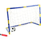 Bærbart fodboldmål til børn med pumpe