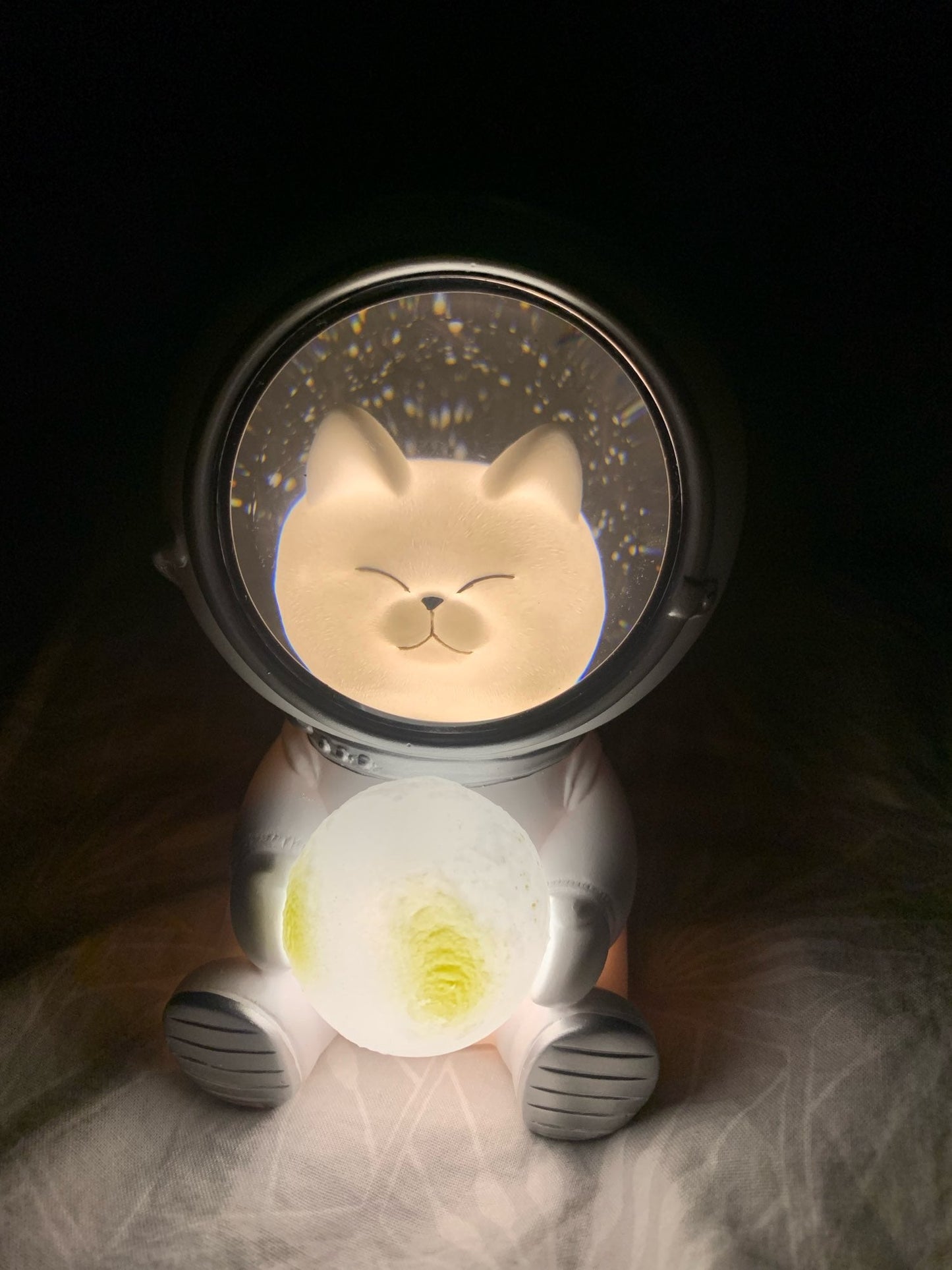 Galaxy Cat natlampe