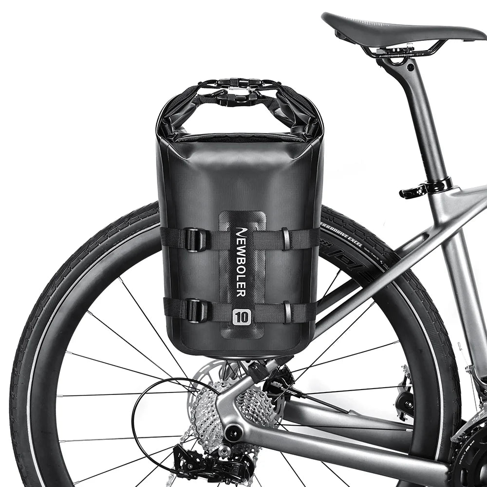 Bagmonteret bagagebærer i aluminiumslegering til mountainbikes/gravelcykler
