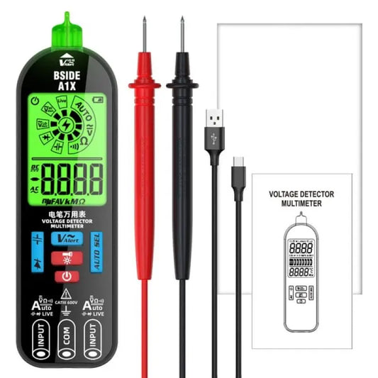 Genopladeligt digitalt multimeter