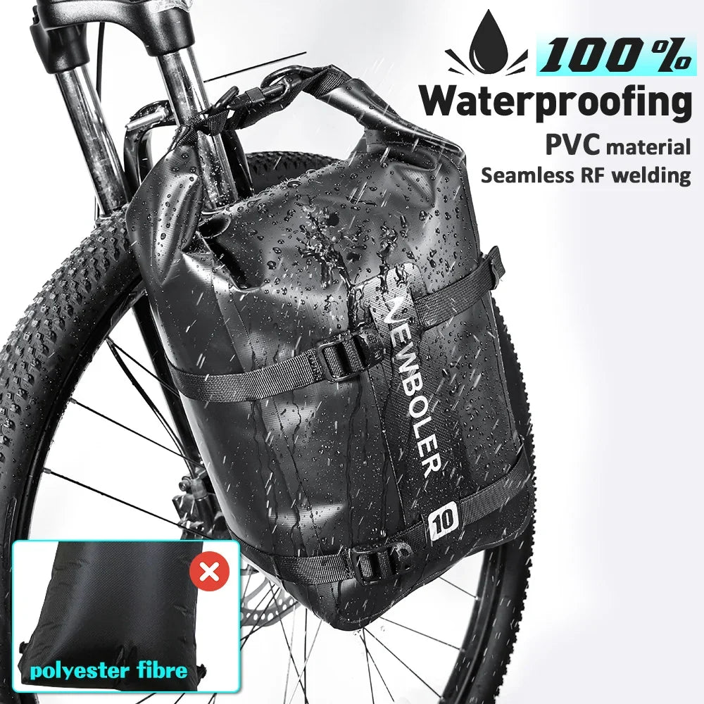 Bagmonteret bagagebærer i aluminiumslegering til mountainbikes/gravelcykler