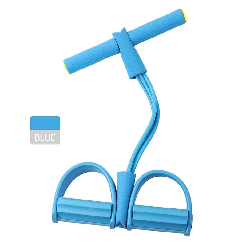 4 kraftige pedalaftrækker-modstandsbånd