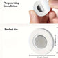Magnetisk holder til fjernbetjening uden boring