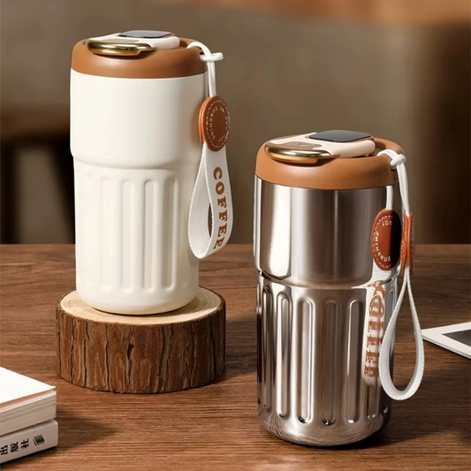 Kaffetermokande med temperaturvisning