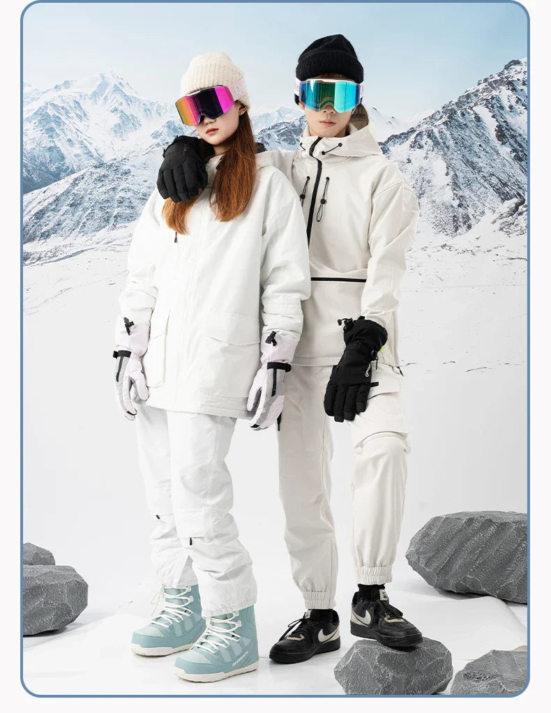 Touchscreen- og vandtætte skihandsker