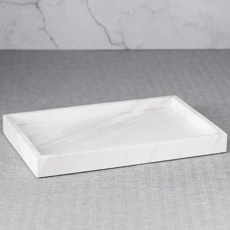 Sollievo Square Silikone Badeværelsesbakke Organizer