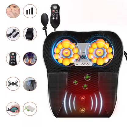 Opvarmet massagekudepude