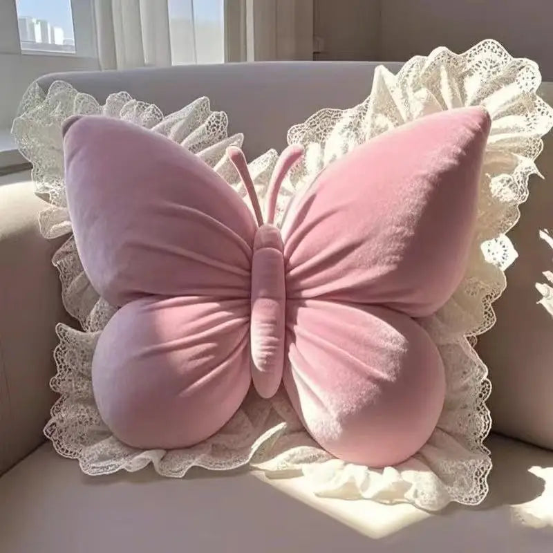 Prinsesse Butterfly dekorativ pude