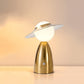 Bærbar, trådløs bordlampe med kontaktladning