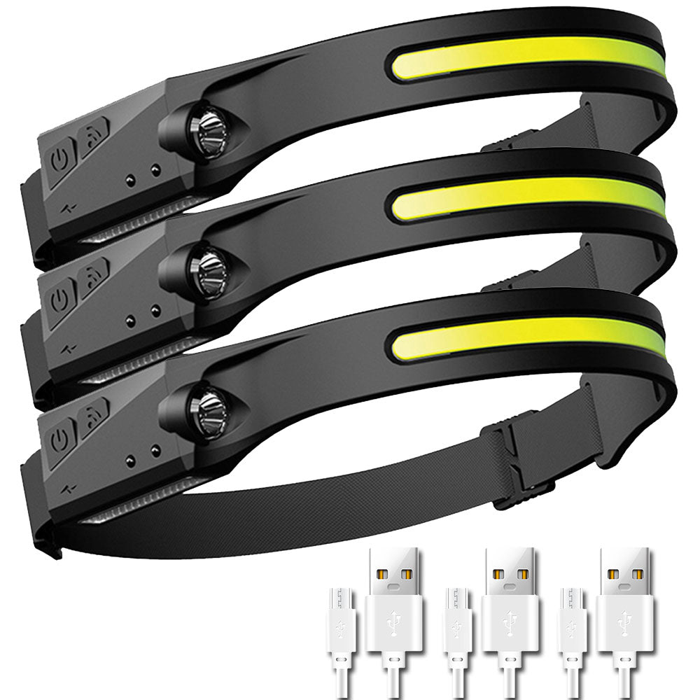 USB-opladelig COB-pandelygte