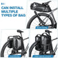 Bagmonteret bagagebærer i aluminiumslegering til mountainbikes/gravelcykler