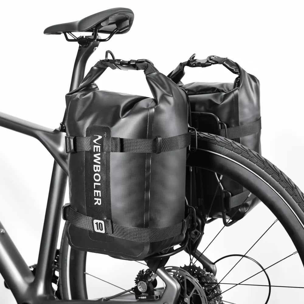 Bagmonteret bagagebærer i aluminiumslegering til mountainbikes/gravelcykler