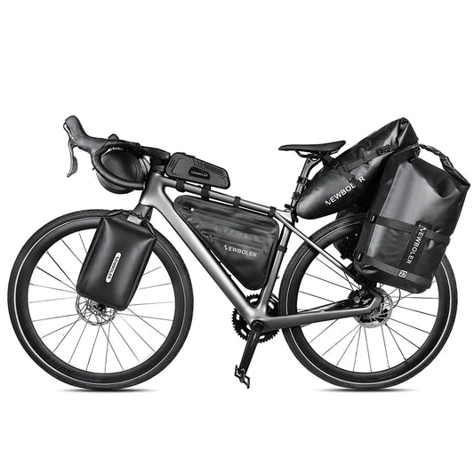 Bagmonteret bagagebærer i aluminiumslegering til mountainbikes/gravelcykler