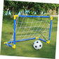 Bærbart fodboldmål til børn med pumpe