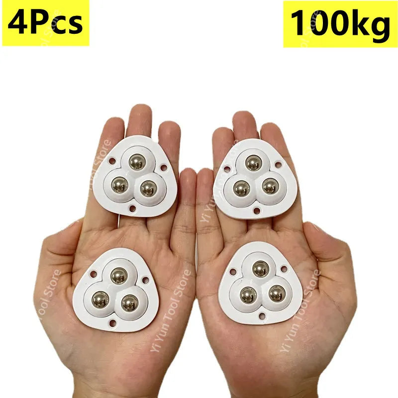 Selvklæbende møbelhjul med 360° rotation