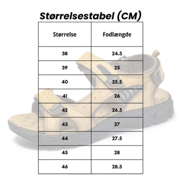 OrthoSole Komfortabel sandaler