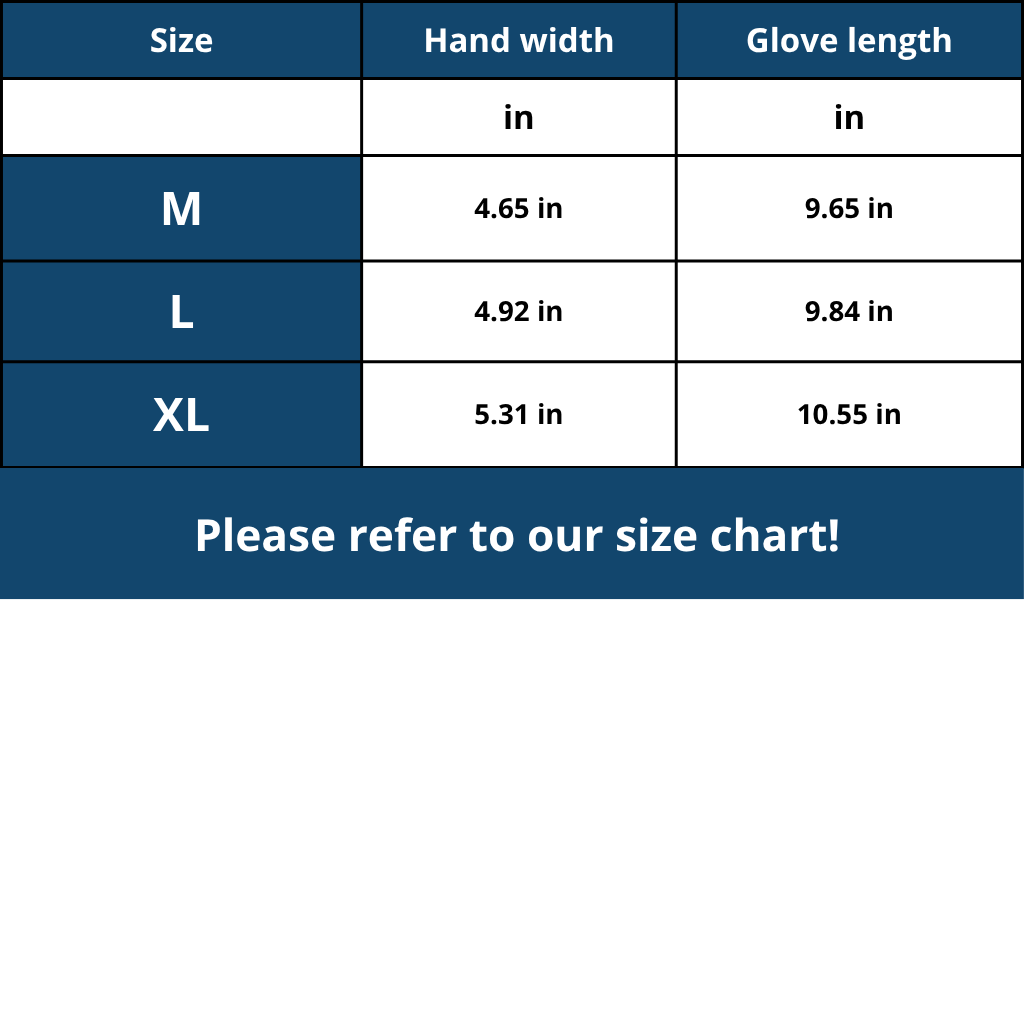 Vandtætte termiske vinterhandsker til koldt vejr