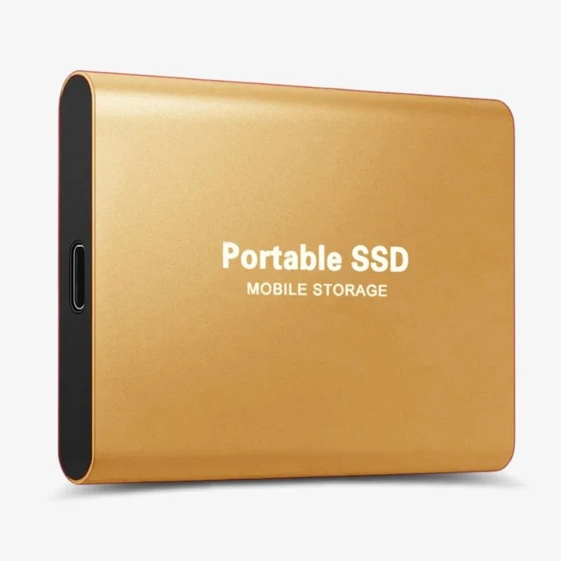Ekstern SSD med USB-C til PS5, Xbox, computer og Android