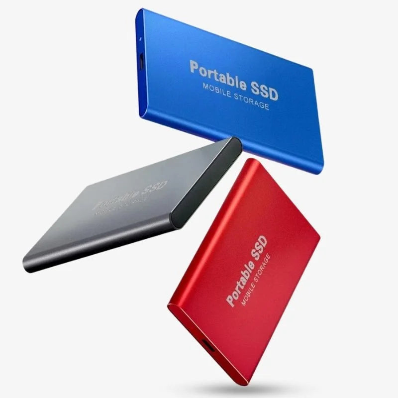 Ekstern SSD med USB-C til PS5, Xbox, computer og Android